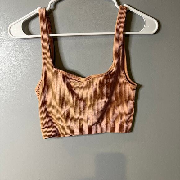Zara Women's xs Ribbed crop tank - Picture 3 of 5
